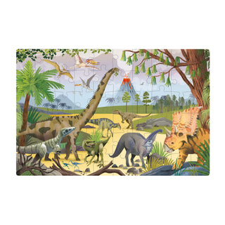 Dinosaurer Selvlysende puslespil 60 XL brikker +4 år fra APLI