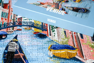Venice 500 brikker puslespil fra Piecely Puzzles
