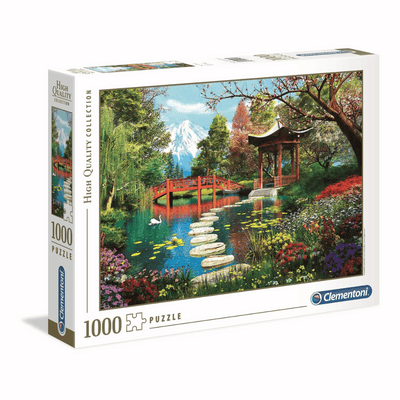 Clementoni 1000 brikker puslespil - Fuji Garden