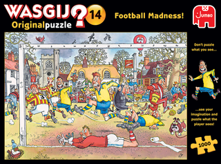 Wasgij Original 14 Football Madness! med 1000 brikker