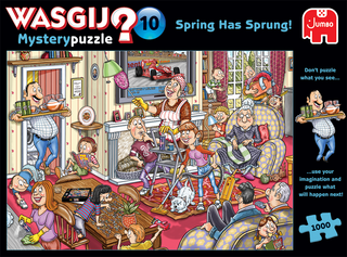 Wasgij Mystery 10, 1000 brikker puslespil Spring Has Sprung!