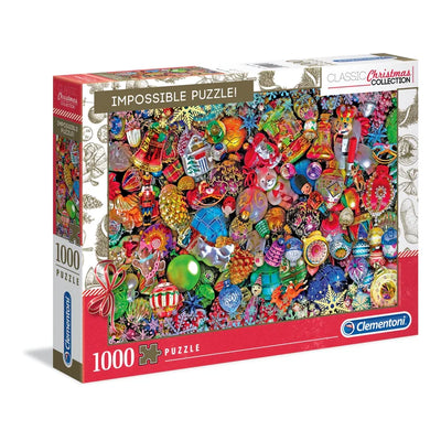 Clementoni 1000 brikker puslespil - Impossible Puzzle Jolly Christmas