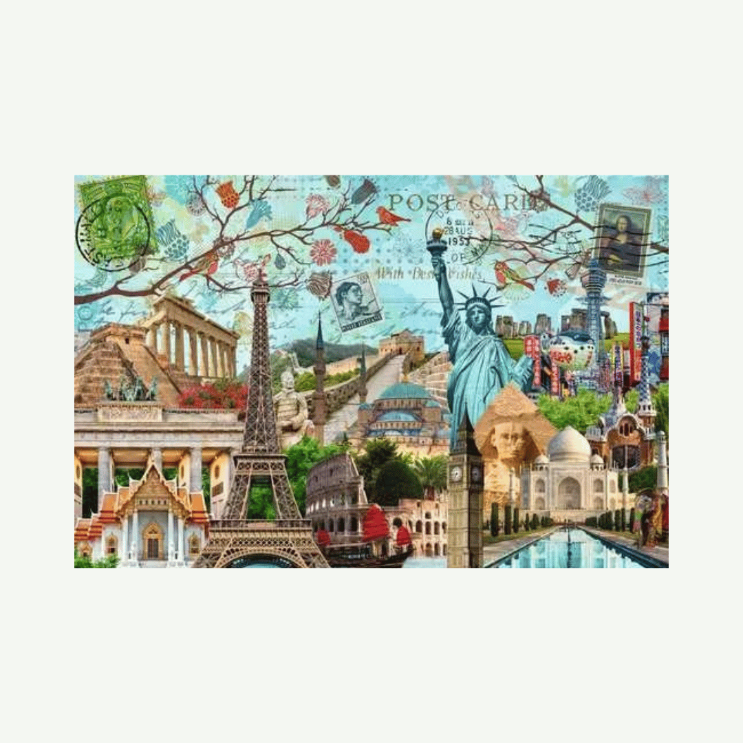 Big City Collage 5000 brikker puslespil - Ravensburger