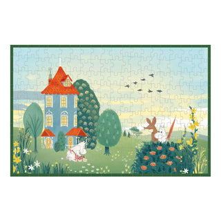 Mumin-Puzzle, grün, 200 Teile 