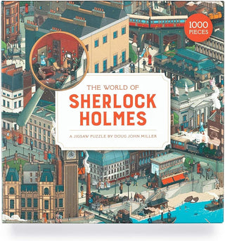 Sherlock Holmes puslespil med 1000 brikker fra Laurence King
