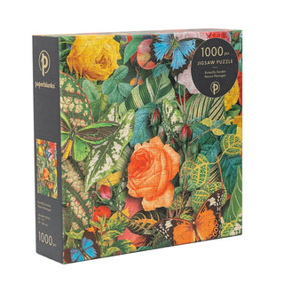 Paperblanks puslespil 1000 brikker - Butterfly Garden