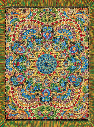 Tapestry Mandala 1000 brikker puslespil fra Pomegranate
