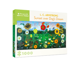 Sunset over Dog's Dream 1000 brikker panoramapuslespil fra Pomegranate