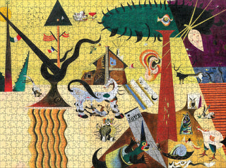 Joan Miró: The Tilled Field 1000 Teile Puzzle von Pomegranate