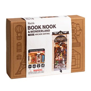 Arcade Dating Book Nook 148 Piece 3D Puzzle