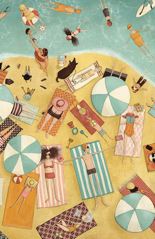 Beach Day puzzle 1000 pieces from Mon Joli Puzzle