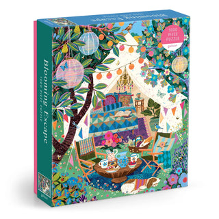 Blooming Escape 1000 brikker puslespil fra Galison