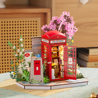 Blossom Book Booth 116 brikker 3D-puslespil