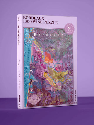 Bordeaux 1000 Teile Wein-Puzzle von Water & Wines