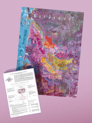 Bordeaux 1000-piece wine jigsaw puzzle from Water & Wines