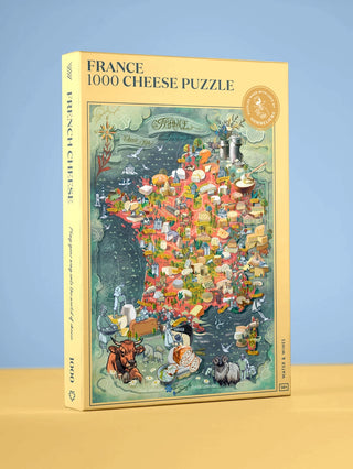 Cheese Puzzle puslespil 1000 brikker Water & Wines