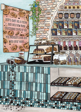 Chocolate Chips 1000 brikker puslespil fra Ellembee