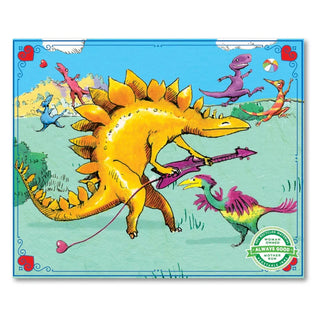 Dino Rock 36 XL brikker børnepuslespil mini