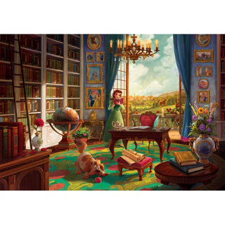 Disney puslespil: Belle fra Skønheden og Udyret med 500 brikker