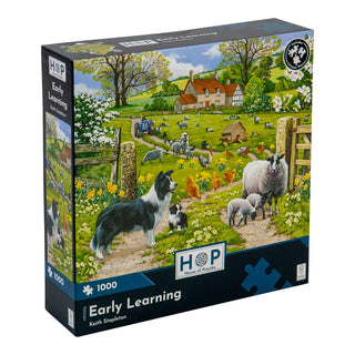 Early Learning 1000 brikker puslespil fra House of Puzzles