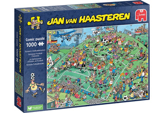 Jan van Haasteren 1000 brikker puslespil European Football Champion