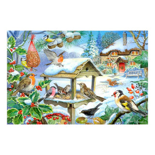 Feed the Birds 250 XL brikker puslespil fra House of Puzzles