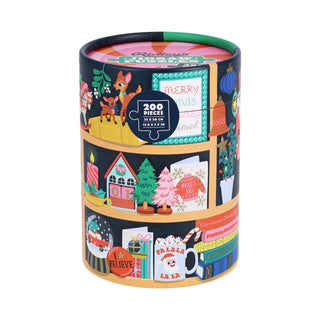 Festive Curiosities 200 brikker minipuslespil fra Ridley's
