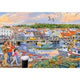 „Am Meer“ – 4 x 500-teiliges Puzzle von Gibson 