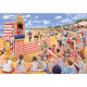 „Am Meer“ – 4 x 500-teiliges Puzzle von Gibson 