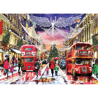 Gibson 1000 piece puzzle - Regent Street at Christmas 