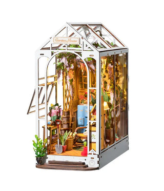 Garden House Book Nook 176 brikker 3D-puslespil