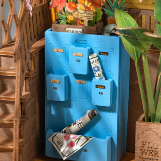 Garden House Book Nook 176 brikker 3D-puslespil