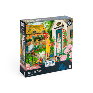 Just To Say 500 XL brikker puslespil fra House of Puzzles