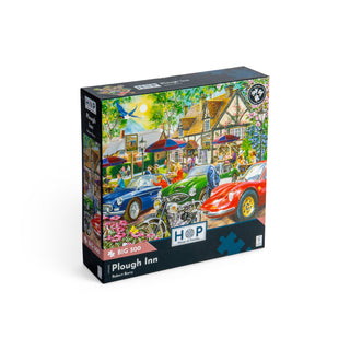 Plough Inn 500 XL brikker puslespil fra House of Puzzles