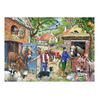 Appletree Lane 1000 brikker puslespil fra House of Puzzles