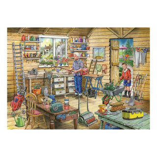 Fred's Shed 500 brikker puslespil fra House of Puzzles