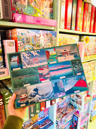 Japanische Drucke 1000 Teile Vintage-Puzzle von Penny Puzzle