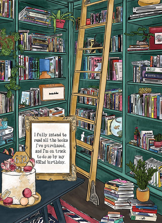 I Fully Intend To Read All These Books 1000 brikker puslespil fra Ellembee