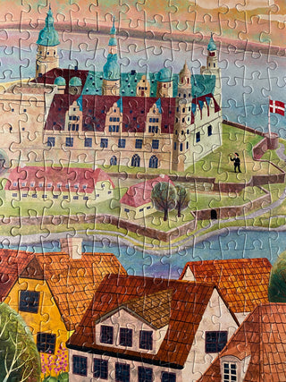 Home of Hamlet 1000 brikker puslespil fra Penny Puzzle / Helsingør puslespil