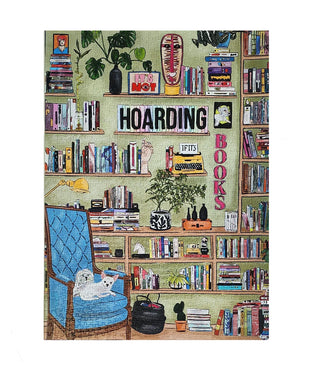 It's Not Hoarding Books 1000 brikker puslespil fra Ellembee