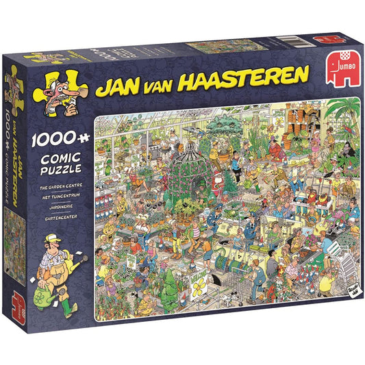 Jan van Haasteren 1000 brikker puslespil Garden Centre