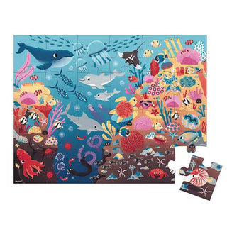 Magic Puzzle: The Sea 24 piece children's puzzle +3 years from Janod 