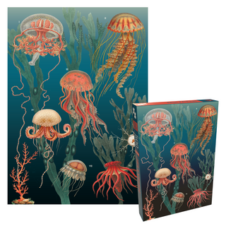 Jellyfish 500 piece vintage puzzle from Penny Puzzle