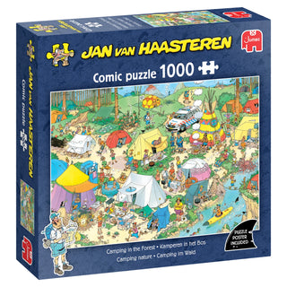 Camping in the Forest Jan van Haasteren 1000 pieces