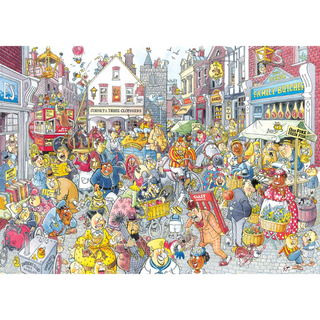 Wasgij Retro Destiny 10 High Street Hassle! mit 1000 Teilen