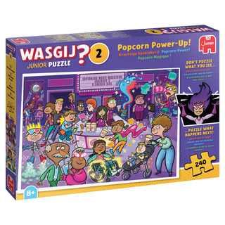 Waqsgij Junior PopCorn Power-up! med 240 brikker