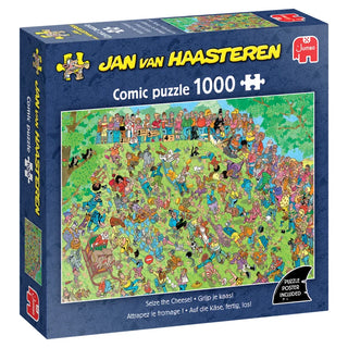 Seize the Cheese! Jan van Haasteren 1000 brikker