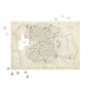 Madrid 540 brikker puslespil fra Architoys