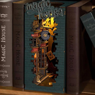 Magic House Book Nook 216 brikker 3D-puslespil