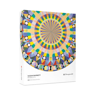 Mandala IV 500 brikker rundt puslespil fra Pomegranate